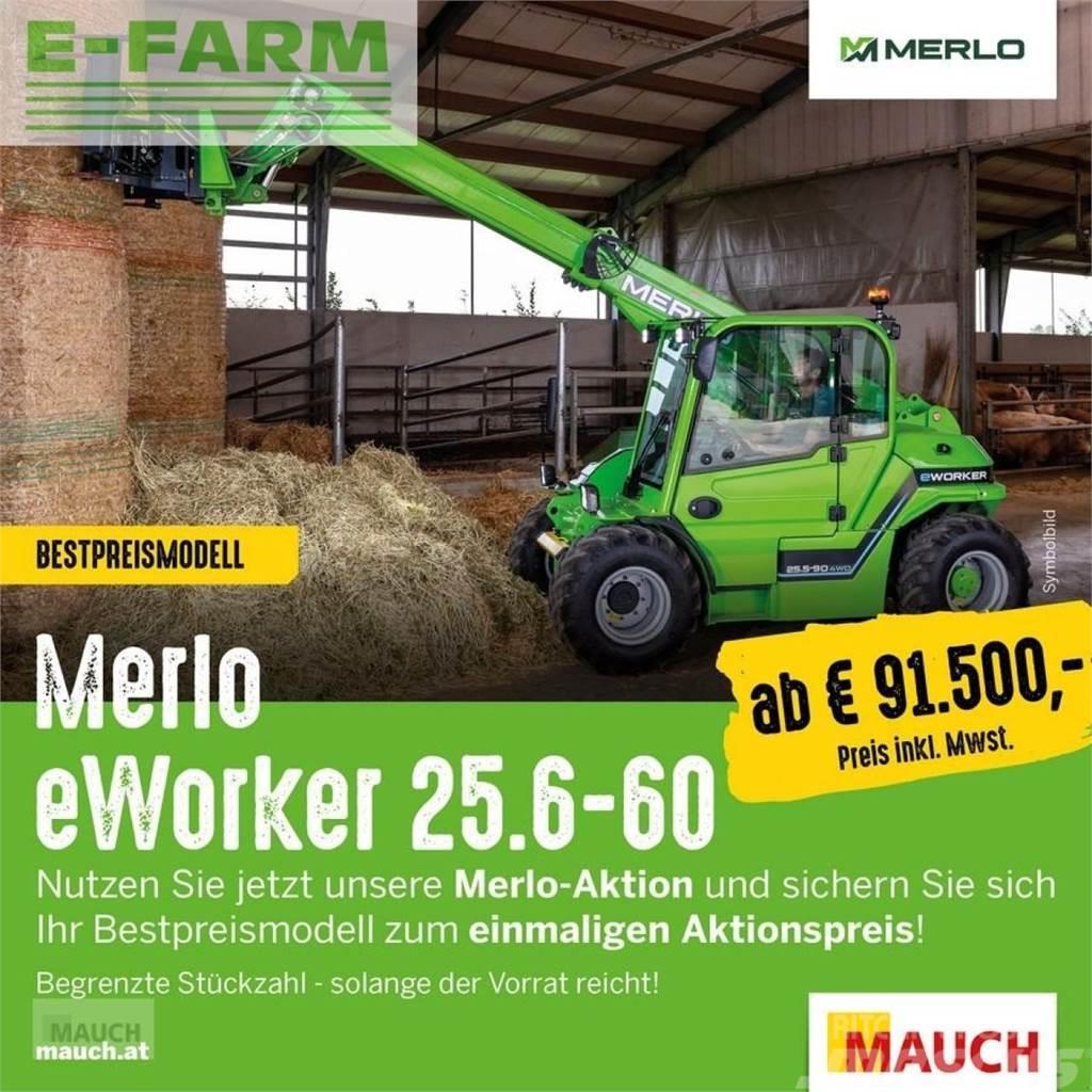Merlo e-worker 25.5-60 aktion Farming telehandlers