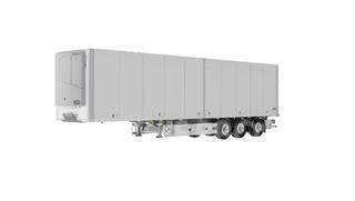 Ekeri Eu-mitoilla Vuokrattavana sivuaukeava FRC, Temperature controlled semi-trailers