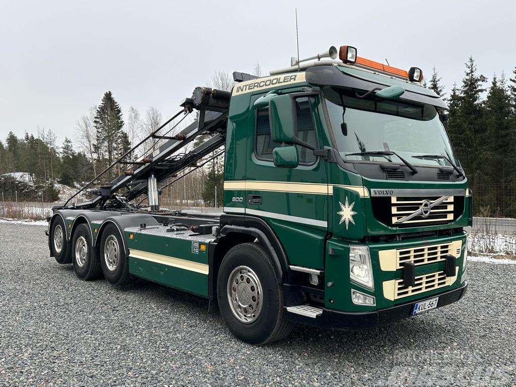 Volvo FM500 8x2*6 trippeli, vaijerilaite Demountable trucks