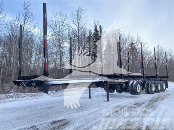 Freflyt 4 AXLE LOGGER Timber semi-trailers