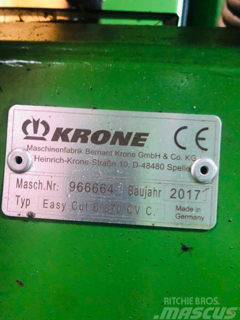 Krone Easy Cut butterfly B870 Pasture mowers and toppers