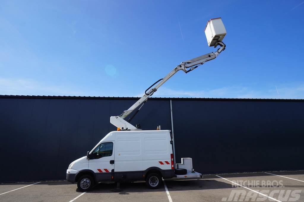 Iveco 50 C17 MANUAL WITH AERIAL PLATFORM Truck mounted aerial platforms
