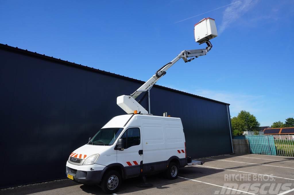 Iveco 50 C17 MANUAL WITH AERIAL PLATFORM Truck mounted aerial platforms