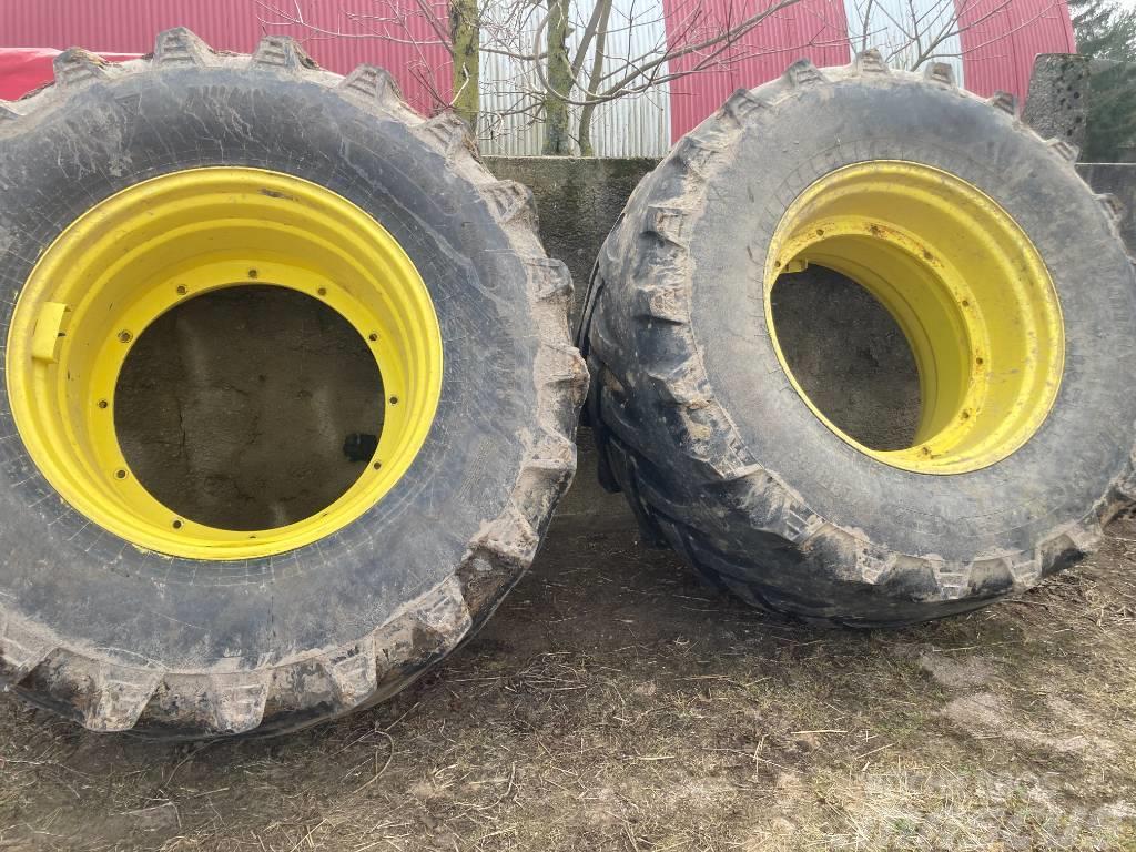 John Deere wide rims + trelleborg tyres Tyres, wheels and rims