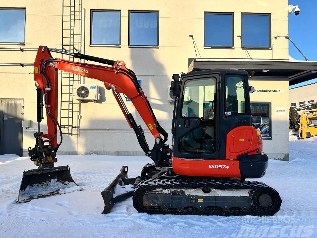Kubota KX057-4 PYÖRITTÄJÄLLÄ Mini excavators < 7t