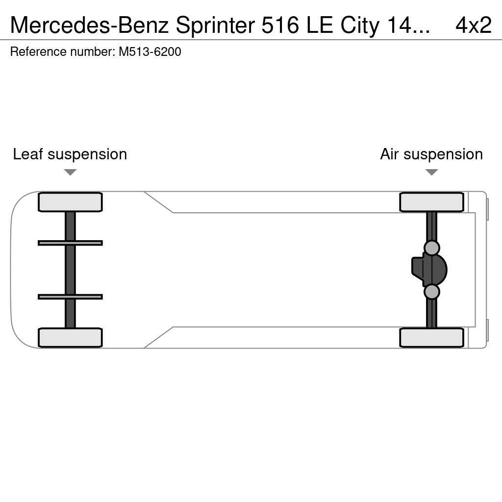 Mercedes-Benz Sprinter 516 LE City 14 PCS AVAILABLE / PASSANGERS Buses and Coaches