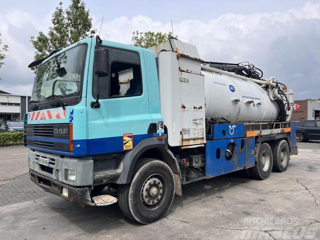 DAF CF 85.380 6X4 VACUUM CLEANER - FULL STEEL Sewage disposal Trucks
