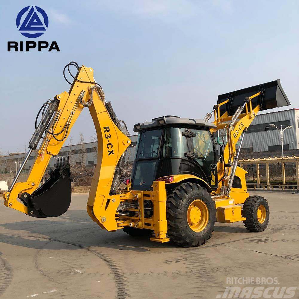  Rippa R3-CX Backhoe, Cab, Air Condition TLB's