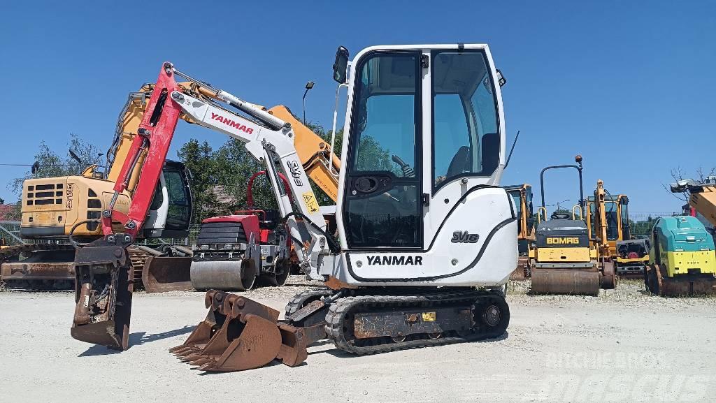 Yanmar SV 16 15 18 20 22 25 VIO BOBCAT CAT JCB Mini excavators < 7t
