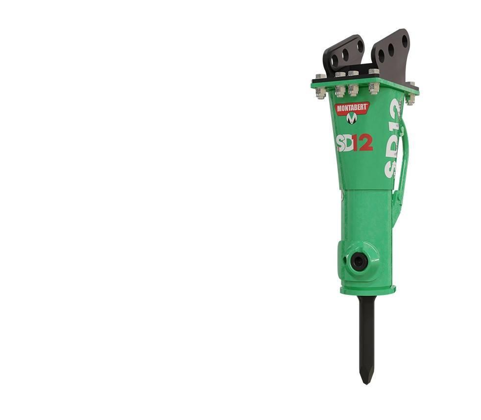 Montabert SD12 Hydraulikhammer für Minibagger 1,2 - 2,2 t Hydraulic pile hammers