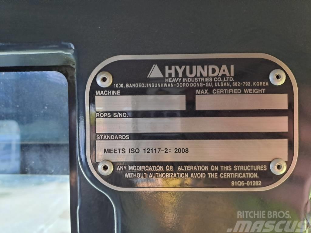 Hyundai HX140W Wheeled excavators