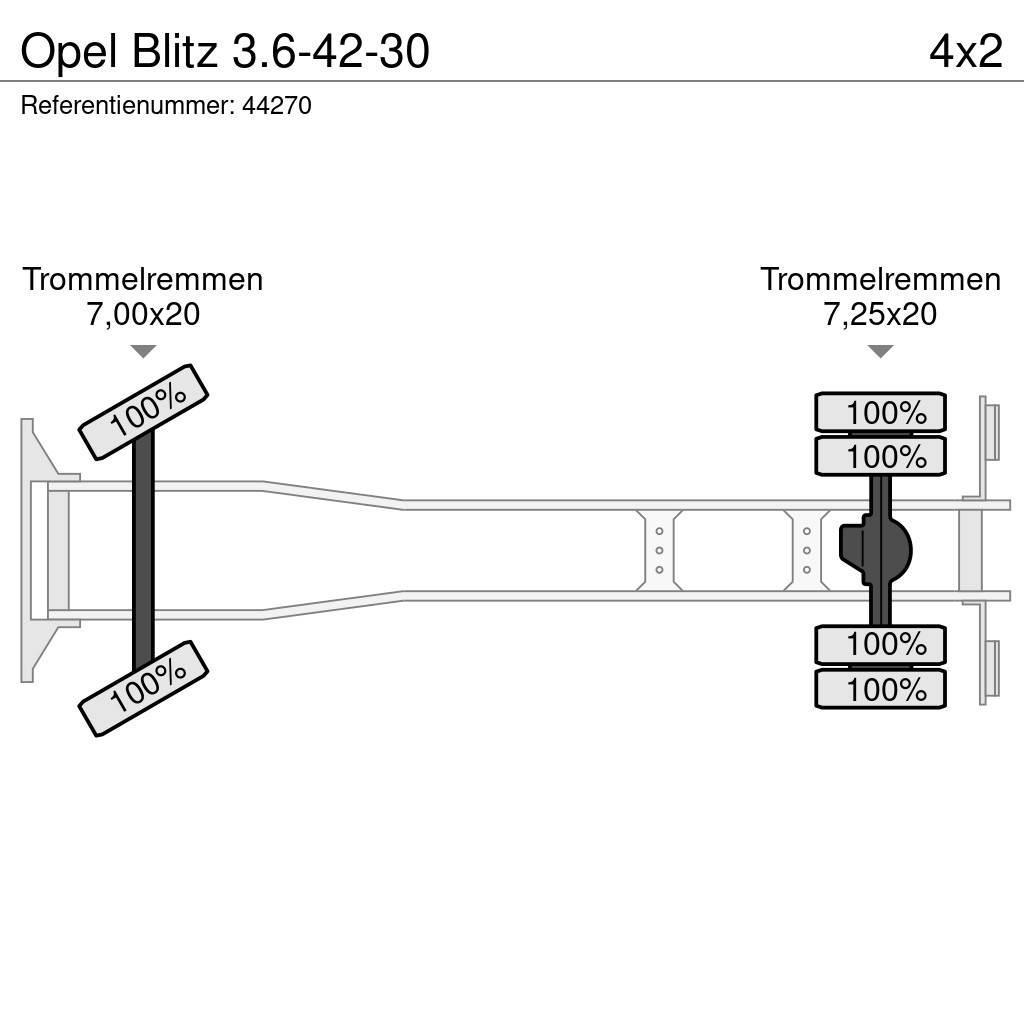 Opel Blitz 3.6-42-30 Flatbed/Dropside trucks