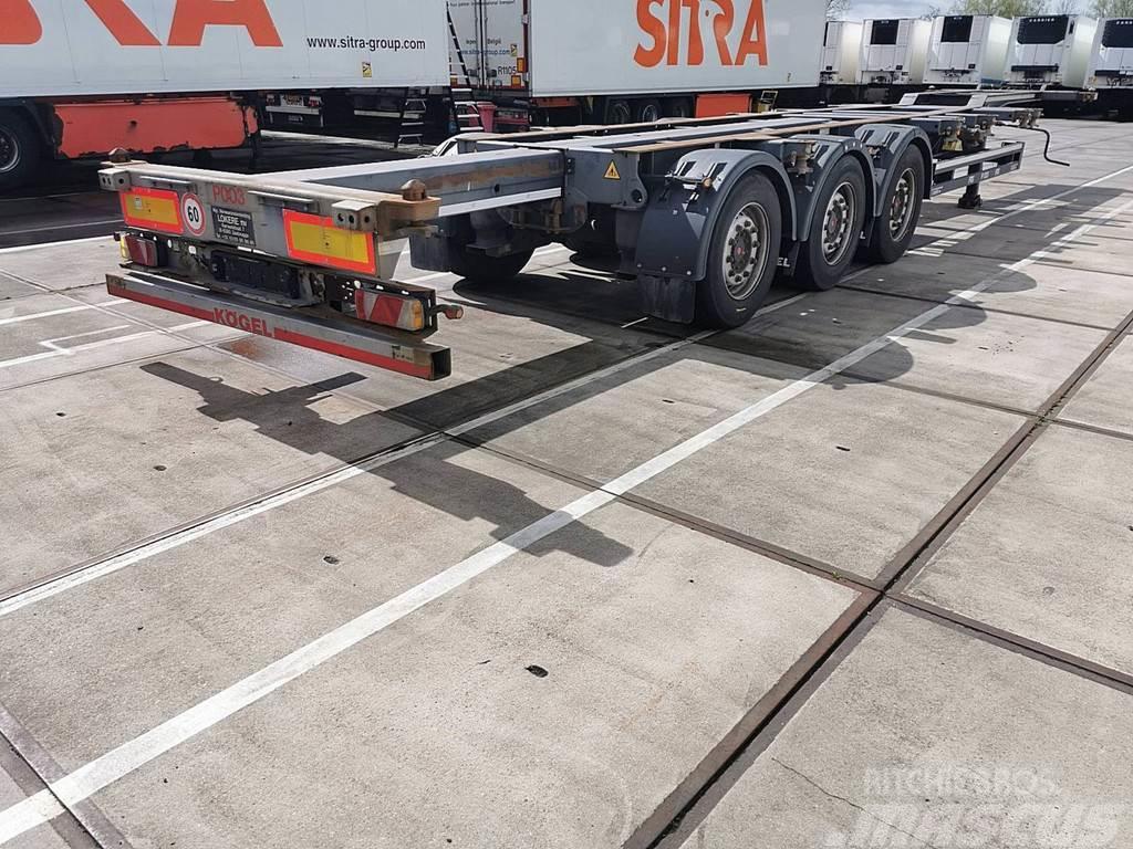 Kögel S24-2 Containerframe/Skiploader semi-trailers