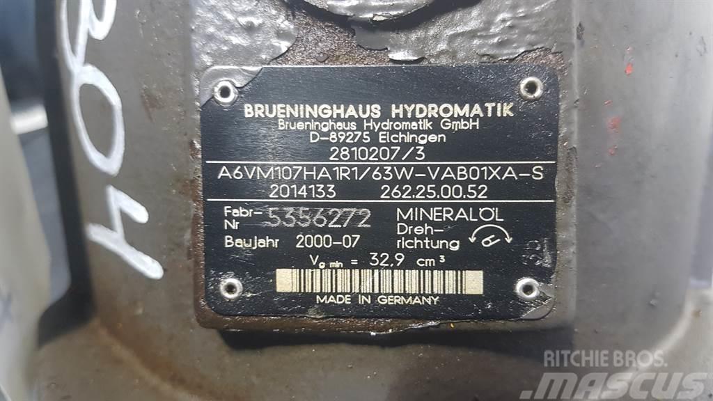 Brueninghaus Hydromatik A6VM107HA1R1/63W -Volvo L30-Drive motor/Fahrmotor Hydraulics