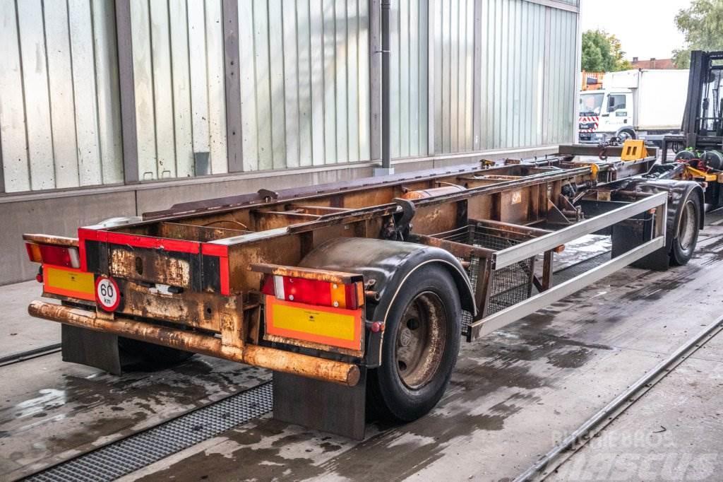 AJK CONTAINER AANHANGER Containerframe/Skiploader trailers