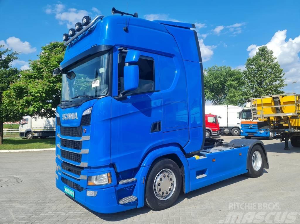 Scania S 450/ 2xtank / D brif Truck Tractor Units