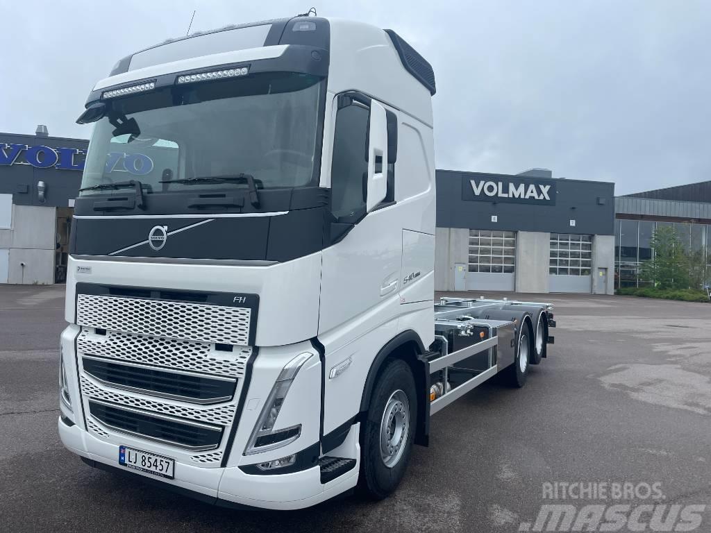 Volvo FH540 Containerbil - Levering omgående Containerframe/Skiploader trucks