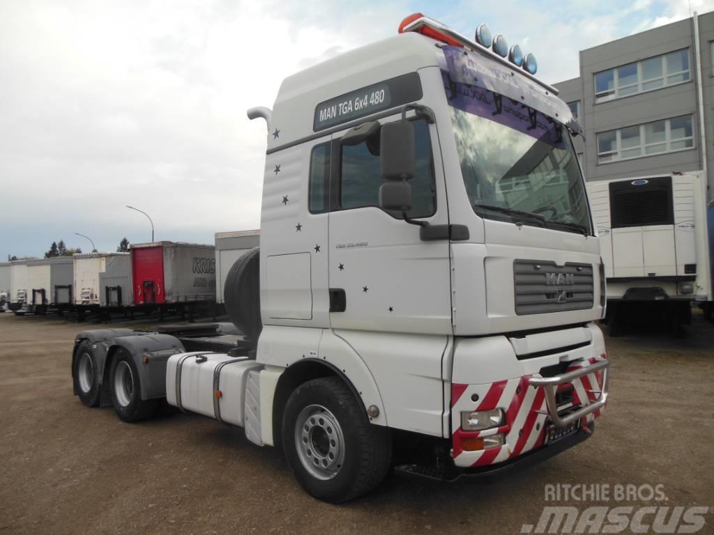MAN TGA 33.480, 6x4, Manuál Truck Tractor Units