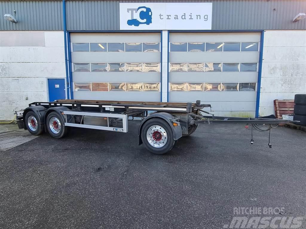 GS Meppel AIC-2700 N container aanhanger Containerframe/Skiploader trailers
