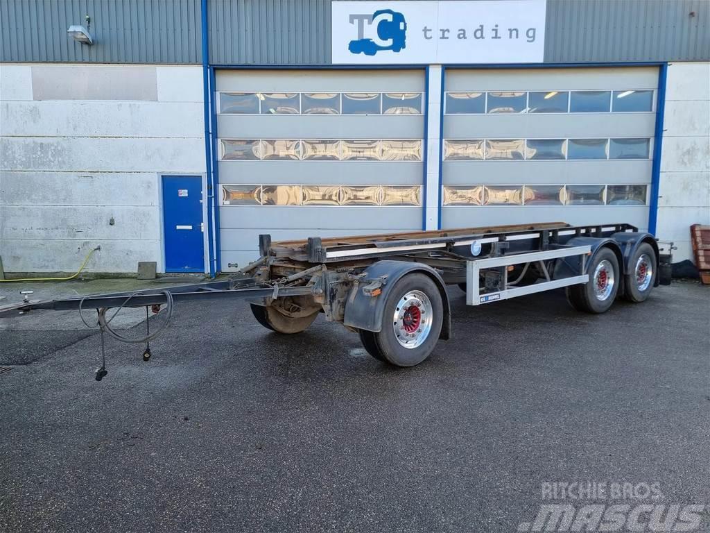 GS Meppel AIC-2700 N container aanhanger Containerframe/Skiploader trailers