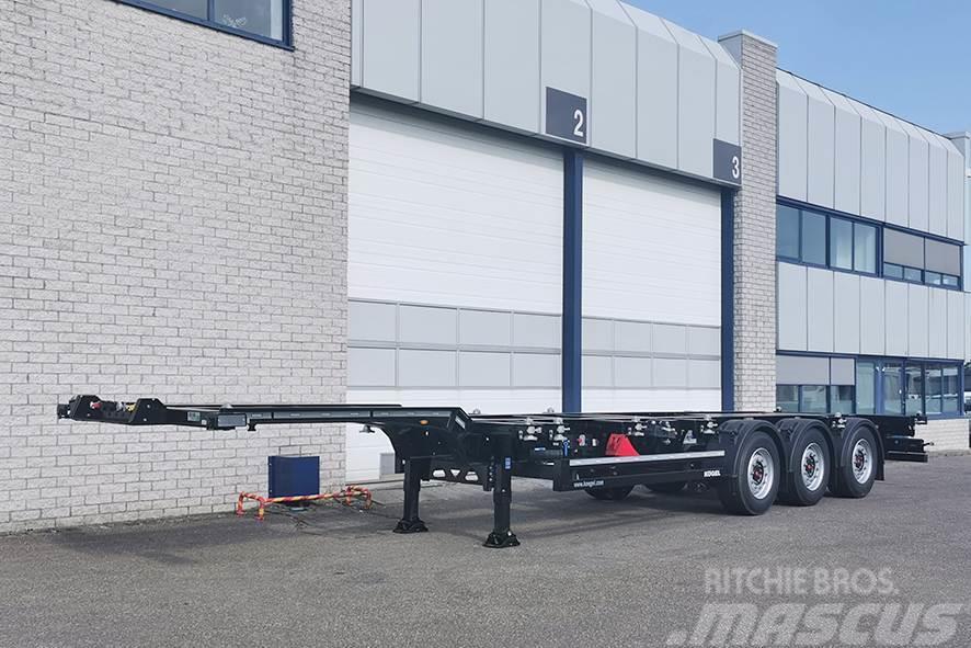 Kögel S24-2 SIMPLEX CONTAINER TRAILER (5 units) Containerframe/Skiploader semi-trailers