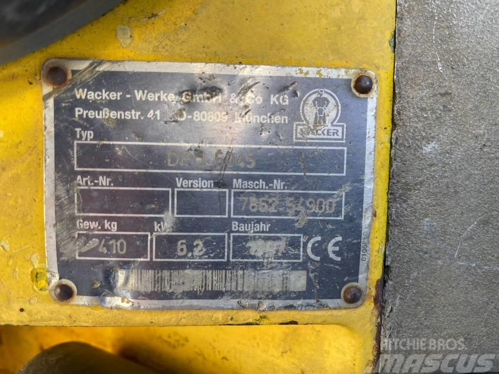 Wacker DPU5045 Vibrator compactors