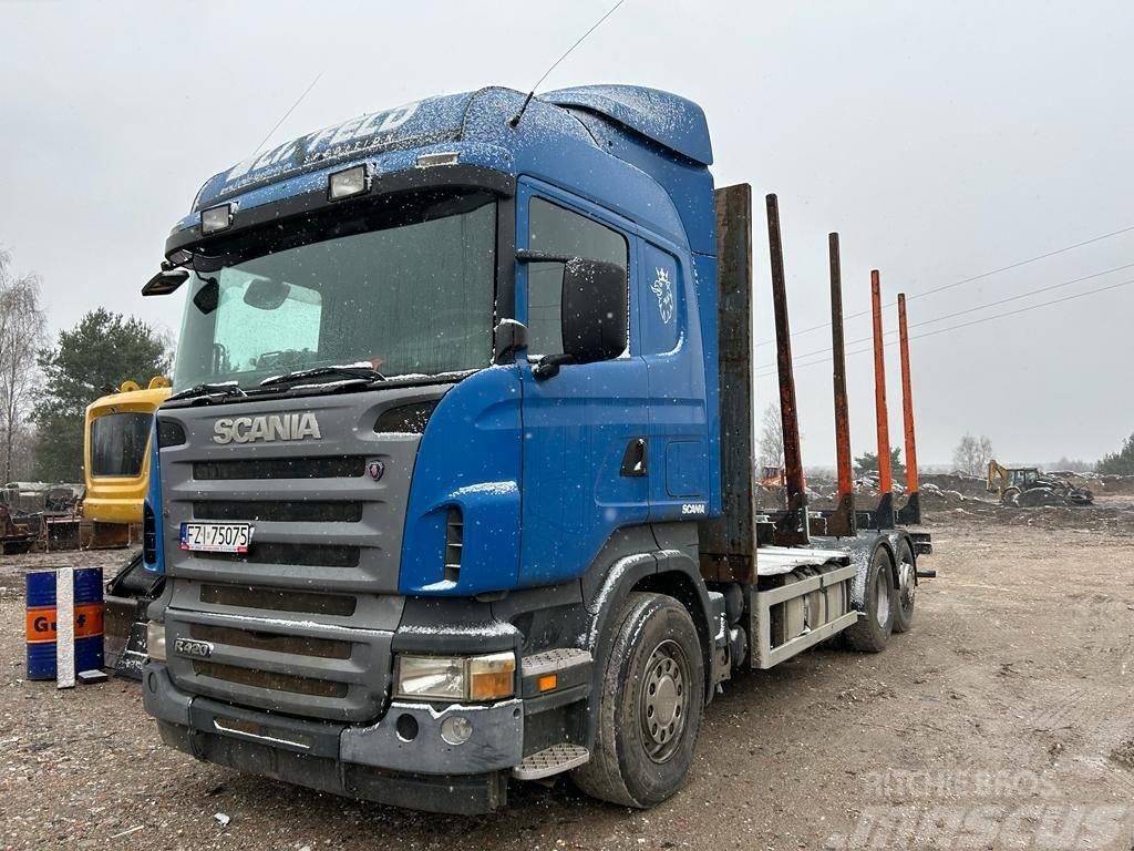 Scania R 420 Timber trucks