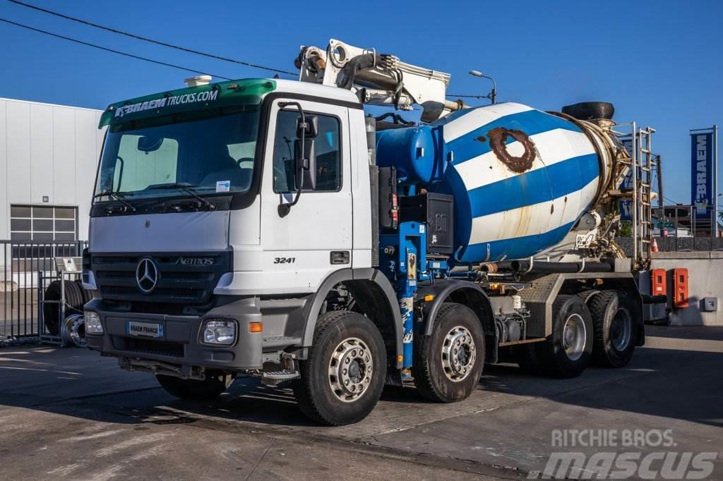 Mercedes-Benz ACTROS 3241 BB+PUTZMEISTER 21m Concrete pumps