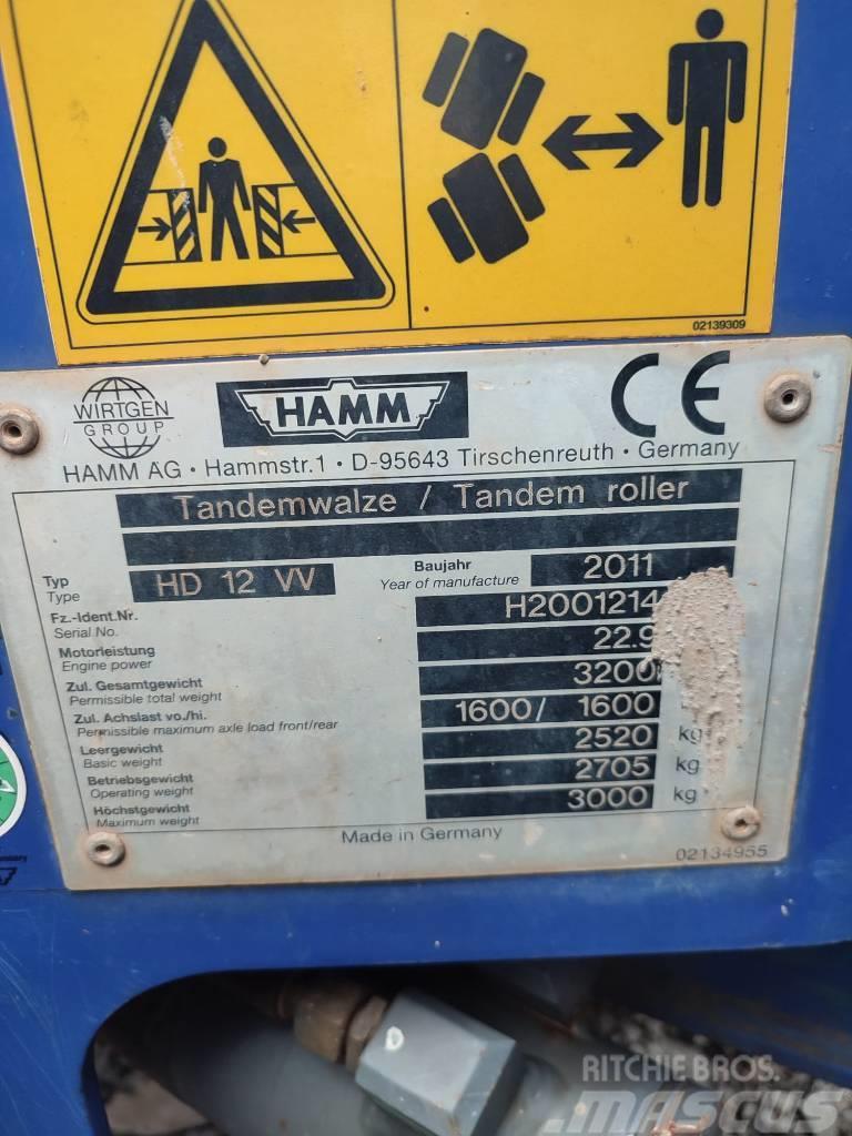 Hamm HD 12 Vibrator compactors