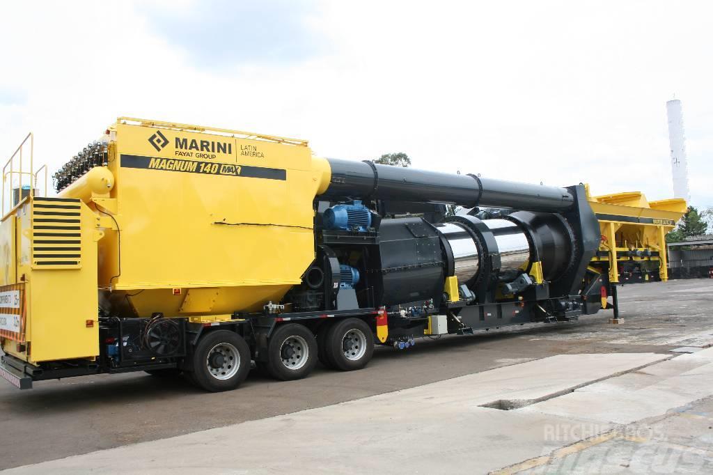 Marini Magnum 140 * mobile asphalt plant Asphalt mixing plants