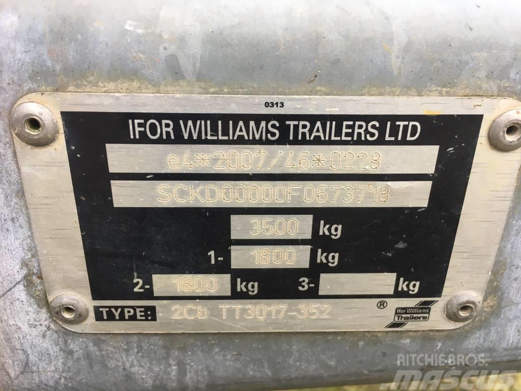 Ifor Williams TT3017 Tipper Trailer Tipper trailers