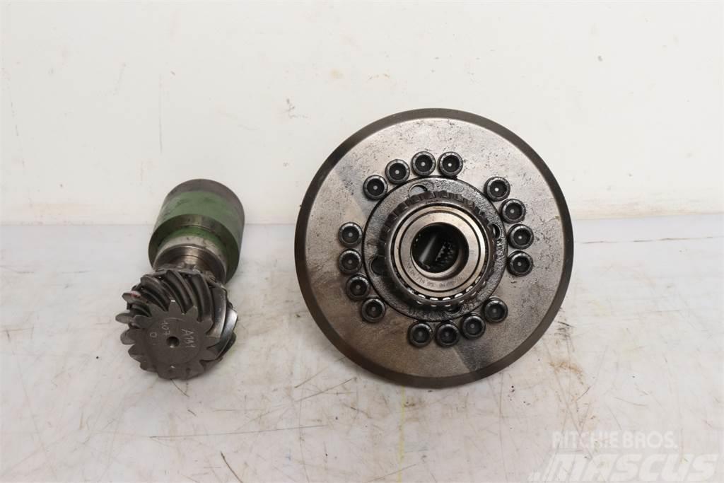 John Deere 6120 M Front axle differential Transmission