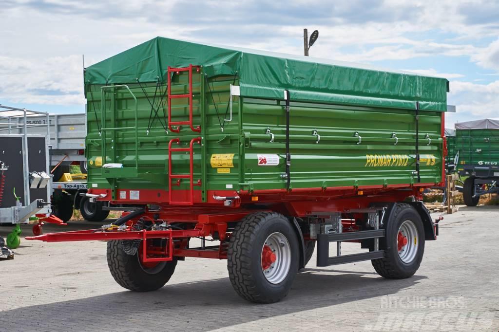 Pronar PT 612 / 12 tones tipping trailer / pallet wide Tipper trailers