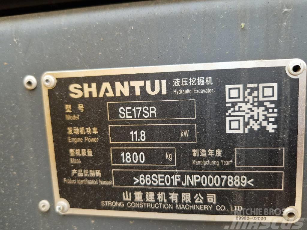 Shantui SE17SR Mini excavators < 7t