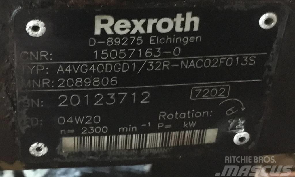Rexroth A4VG40R Hydraulics