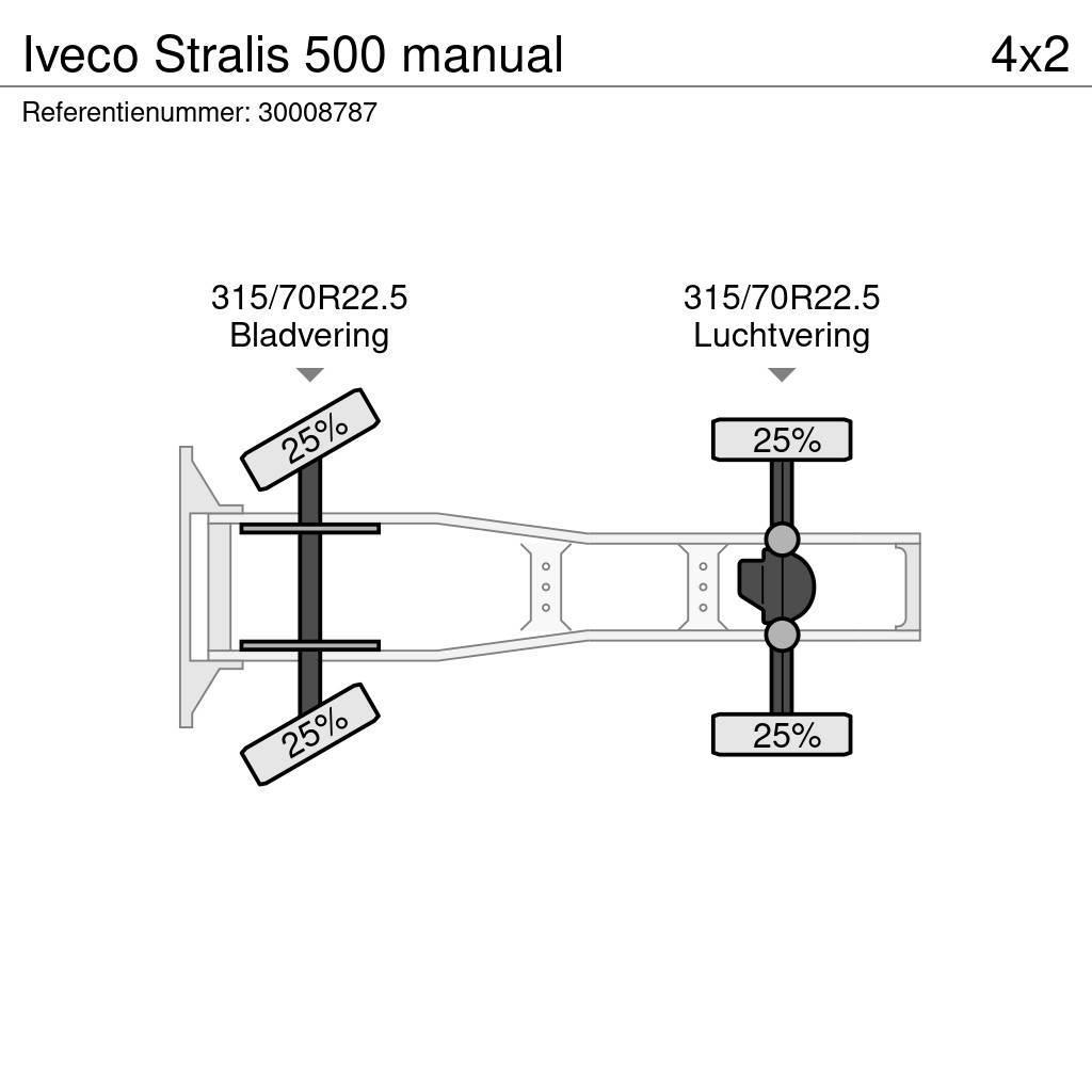 Iveco Stralis 500 manual Truck Tractor Units