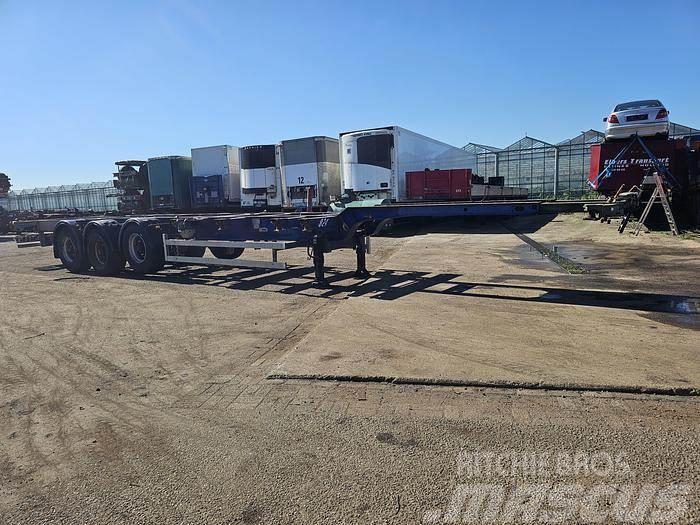Schmitz Cargobull SPR 27 3 AXLE CONTAINER CHASSIS ALL CONNECTIONS EX Containerframe/Skiploader semi-trailers