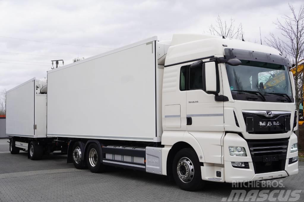 MAN TGX 26.510 6×2 E6 refrigerator set / ATP/FRC Temperature controlled trucks