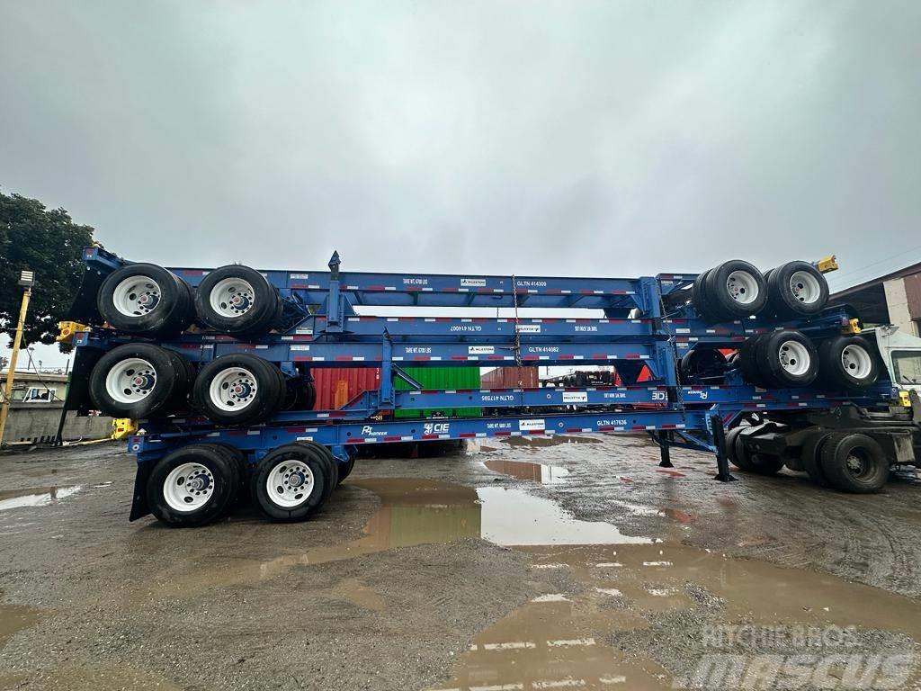  Intermodal Chassis Containerframe/Skiploader trailers