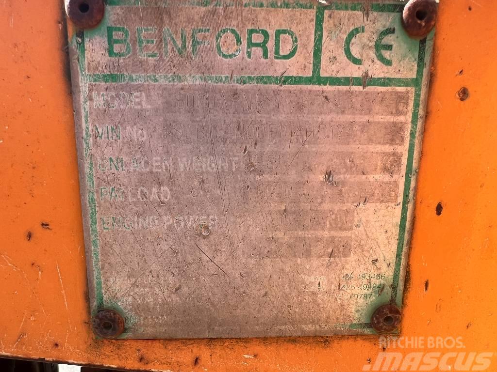 Benford 6000 PS 6T dömper Articulated Haulers