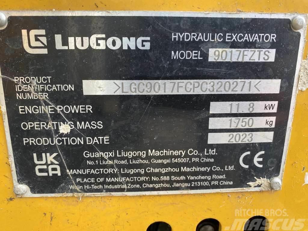 LiuGong 9017F Mini excavators < 7t