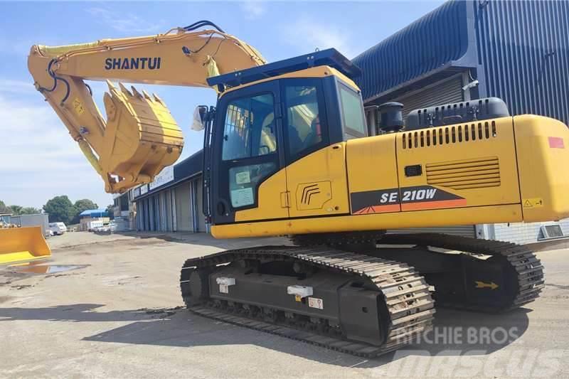 Shantui SE210w Mini excavators < 7t