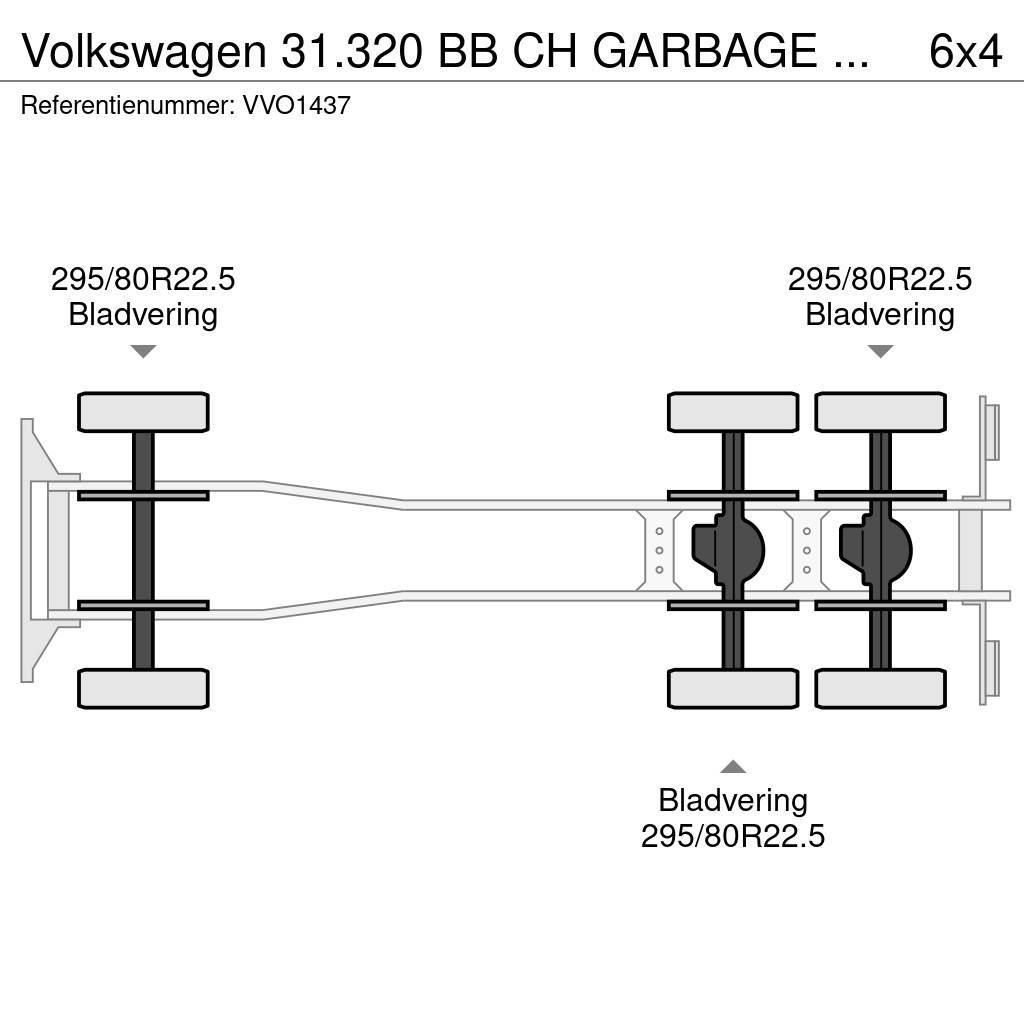 Volkswagen 31.320 BB CH GARBAGE COLLECTOR (2 units) Waste trucks