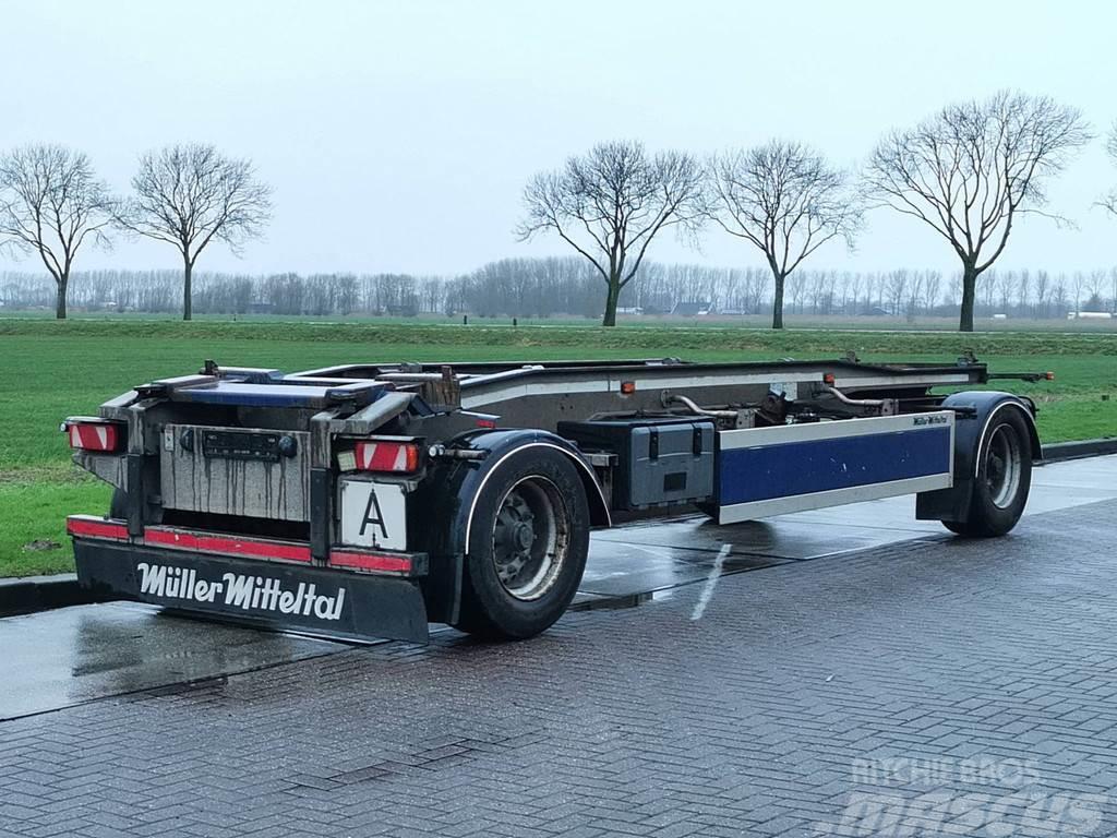  Mueller RS 18 container trailer Containerframe/Skiploader trailers