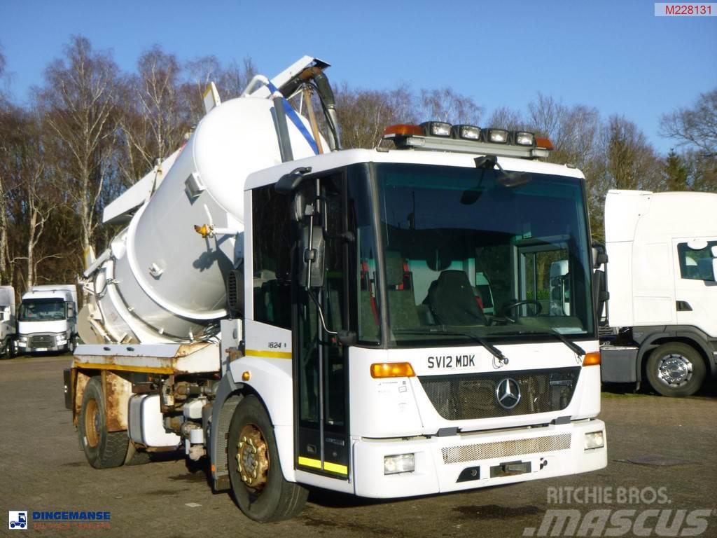 Mercedes-Benz Econic 1824 4x2 Whale vacuum tank 8.1 m3 Sewage disposal Trucks