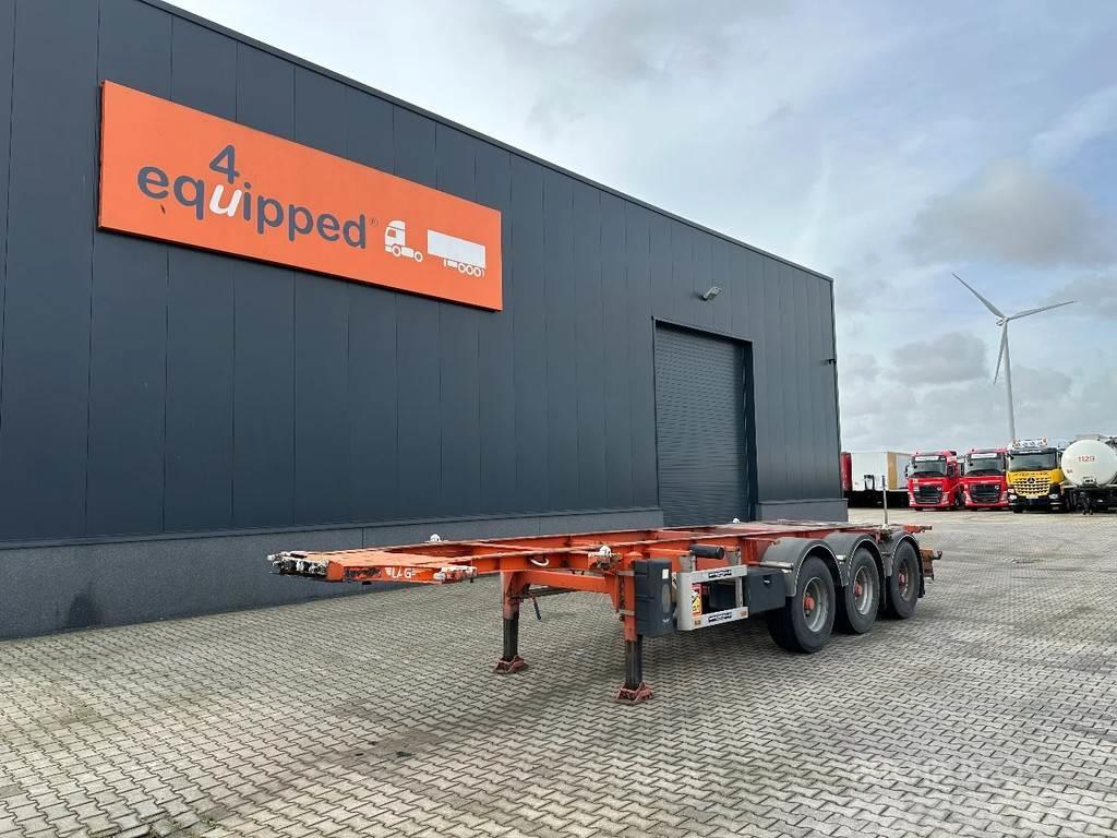 LAG 20FT/30FT CHASSIS, ADR (EXII, EXIII, FL, AT), BPW+ Containerframe/Skiploader semi-trailers