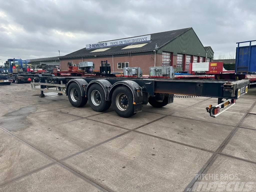 HRD 8X IN STOCK 20-40-45 FT Containerframe/Skiploader semi-trailers