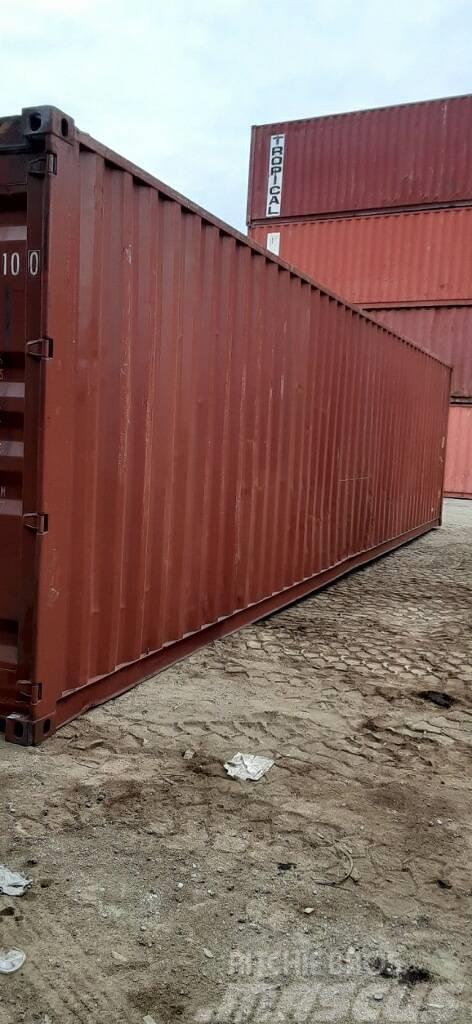 CIMC 40 Foot High Cube Used Shipping Container Containerframe/Skiploader trailers