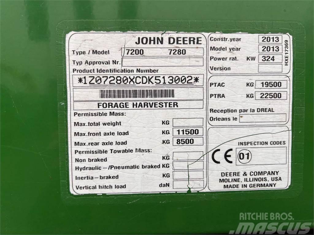 John Deere 7280 Self-propelled foragers