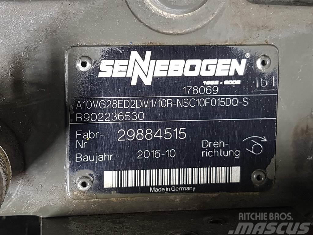 Sennebogen 818E-Rexroth A10VG28ED2DM1/10R-Load sensing pump Hydraulics